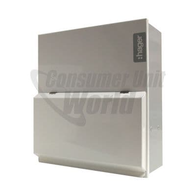 Hager VML933H 6 Way Dual RCD Consumer Unit