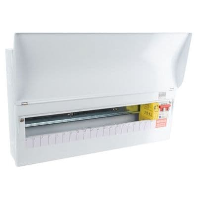 Lewden 19 Way RCBO Consumer Unit with Surge Protection PRO-R19W-R1S
