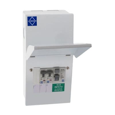 Lewden PRO-MCGARAGE-63 2 Way Garage Consumer Unit