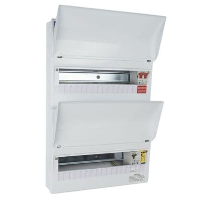 Lewden PRO-RD29MS 29 Way Duplex RCBO Consumer Unit with Surge Protection