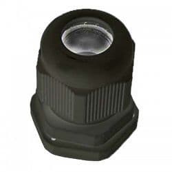 M25 Gland & Lock Ring Black