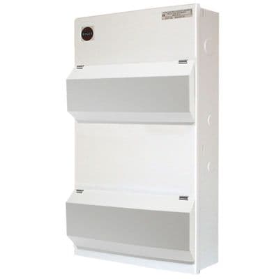 Wylex NMDRS20SSLHI 20 Way Dual RCD High Integrity Consumer Unit