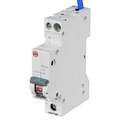 Wylex NXSB20AFD 20A AFDD RCBO 30mA Arc Fault Detection Device