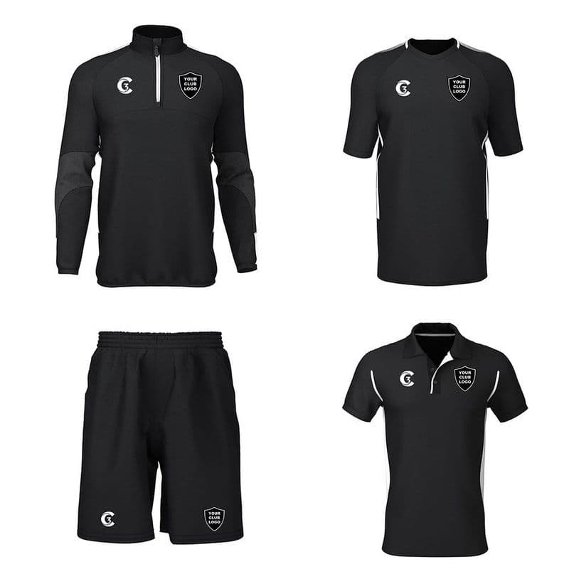 1/4 Zip, Training Tee, Polo, Shorts Package