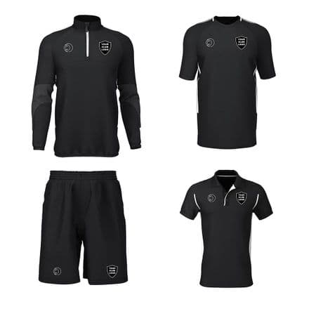 1/4 Zip, Training Tee, Polo, Shorts Package