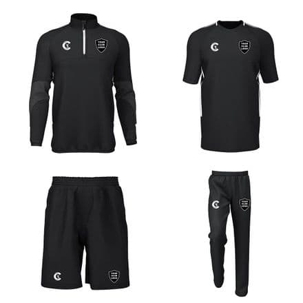 1/4 Zip, Training Tee, Track B, Shorts Package