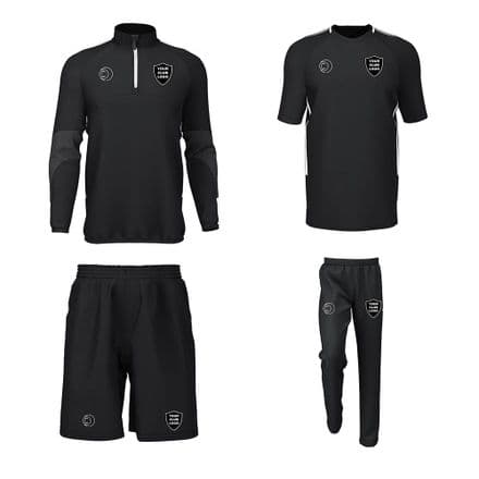 1/4 Zip, Training Tee, Track B, Shorts Package