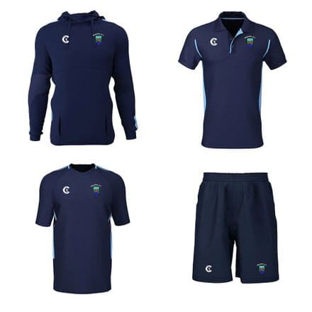 Boscastle AFC Hoodie, Training Tee, Polo, Shorts Package