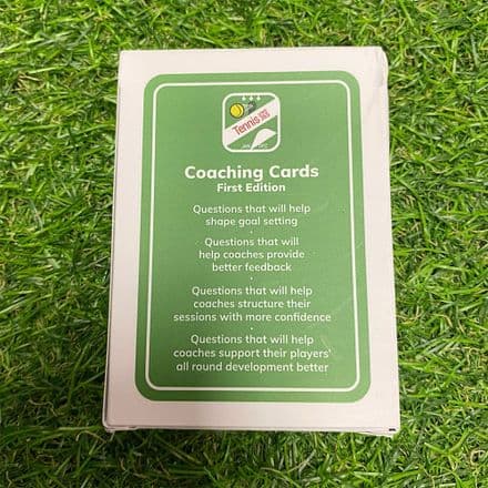 Cricket Coach 365 Coaching Cards Tennis First Edition