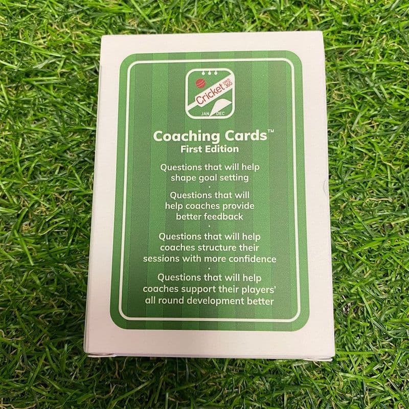Cricket Coach 365 Cricket Coaching Cards First Edition