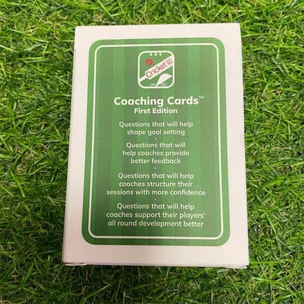 Cricket Coach 365 Cricket Coaching Cards First Edition