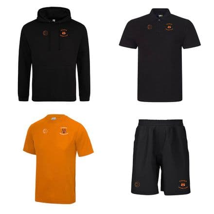 Foxhole CC Hoodie, Training Tee, Polo, Shorts Package
