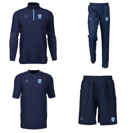 Gorran CC 1/4 Zip, Training Tee, Track B, Shorts Package