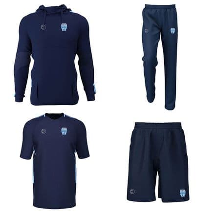Gorran CC Hoodie, Training Tee, Track B, Shorts Package