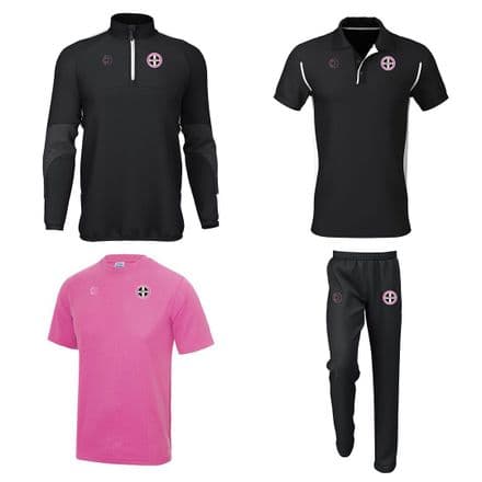 Hellesveor CC 1/4 Zip, Training Tee, Track B, Polo Package