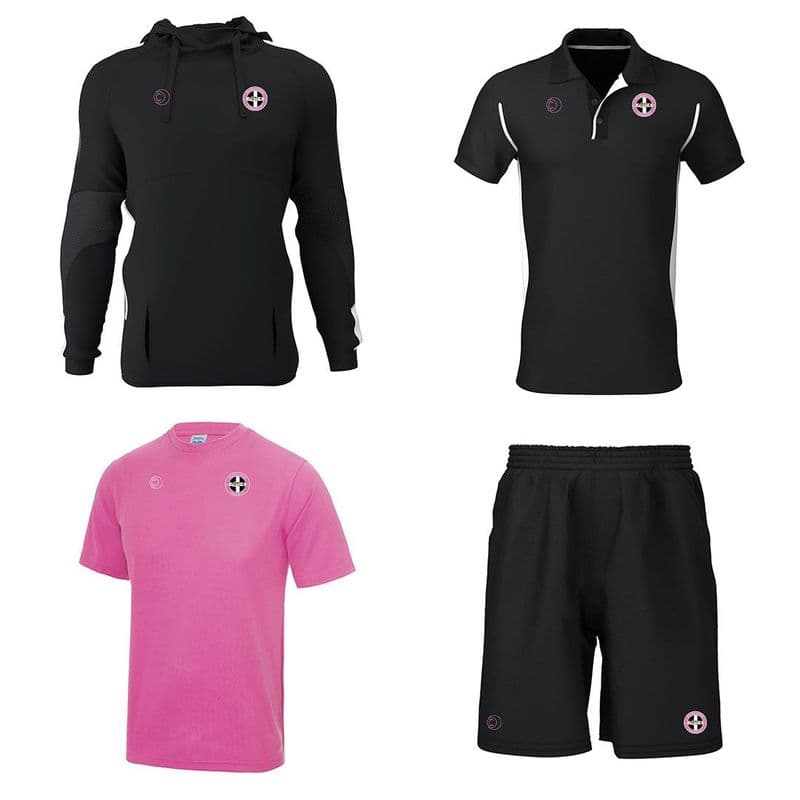 Hellesveor CC Hoodie, Training Tee, Polo, Shorts Package