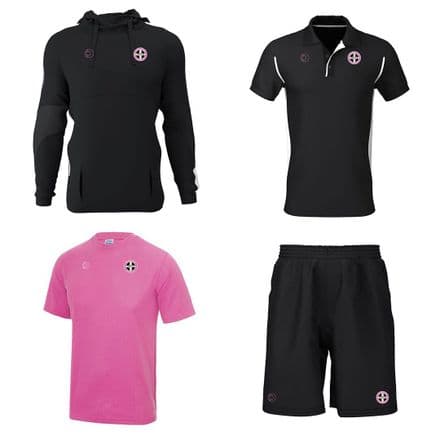 Hellesveor CC Hoodie, Training Tee, Polo, Shorts Package