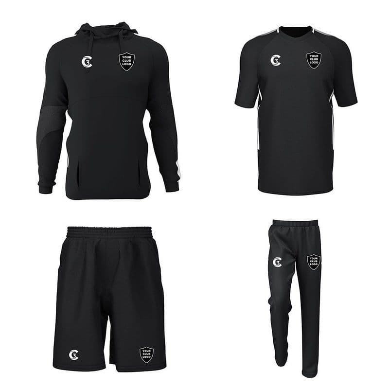 Hoodie, Training Tee, Track B, Shorts Package