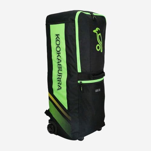 Kookaburra 2026 Wheelie Duffle WD 4000 Black/Green