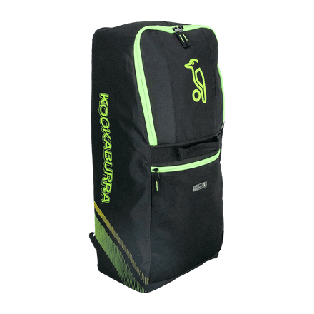 Kookaburra D6500 Duffle Bag - Black / Neon Green