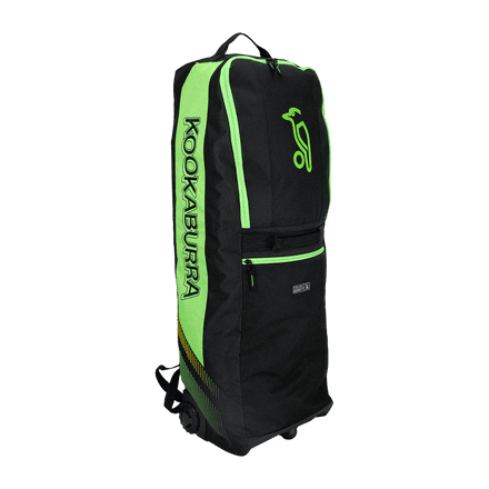 Kookaburra WD500 Wheelie Duffle - Neon Green / Black