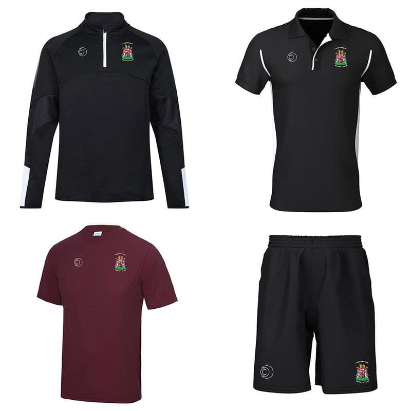 Lanhydrock CC 1/4 Zip, Training Tee, Polo, Shorts Package
