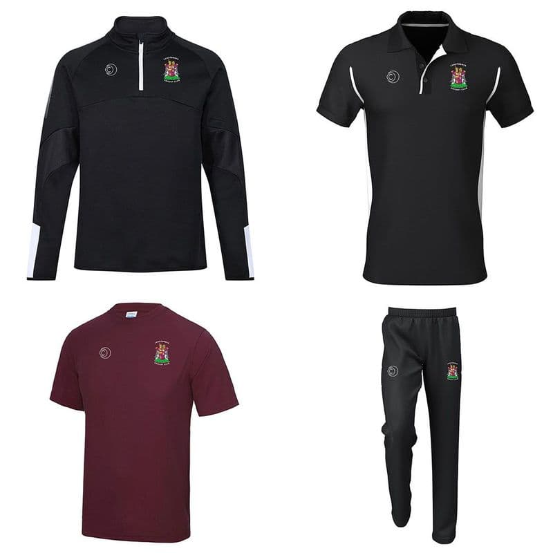 Lanhydrock CC 1/4 Zip, Training Tee, Track B, Polo Package