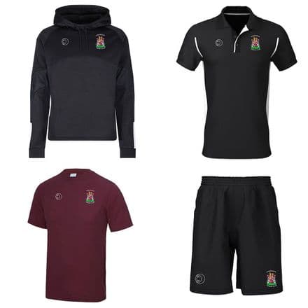 Lanhydrock CC Hoodie, Training Tee, Polo, Shorts Package