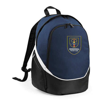Moddershall CC Back Pack