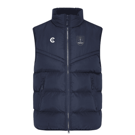 Moddershall CC Chevron Puffer Gilet