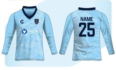 Moddershall CC T20 LS Playing Jumper - Sublimated Min Order Qty Speak to Club to Order