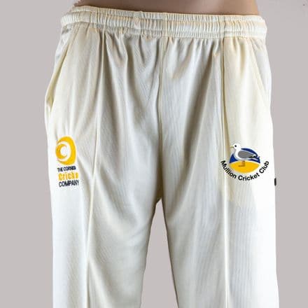 Mullion White Playing Trousers