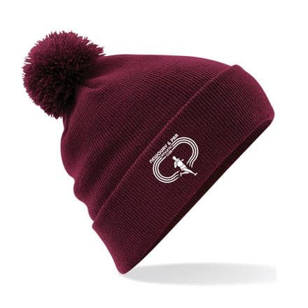 Newquay & Par AC Bobble Hat Maroon