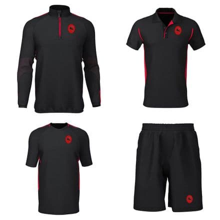 Pencarrow CC 1/4 Zip, Training Tee, Polo, Shorts Package