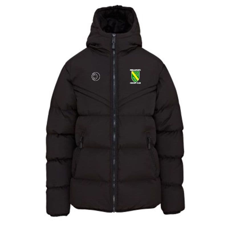 Perranporth CC Chevron Puffer Jacket
