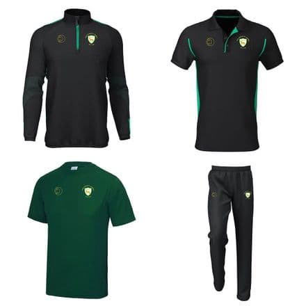 Rosudgeon & Kenneggy CC 1/4 Zip, Training Tee, Track B, Polo Package