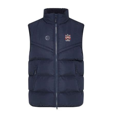 South Petherwin CC Chevron Puffer Gilet