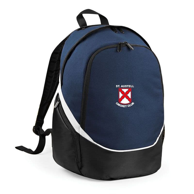 St Austell CC Back Pack