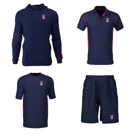 St Austell CC Hoodie, Training Tee, Polo, Shorts Package