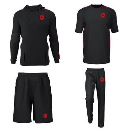 St Austell CC Hoodie, Training Tee, Track B, Shorts Package