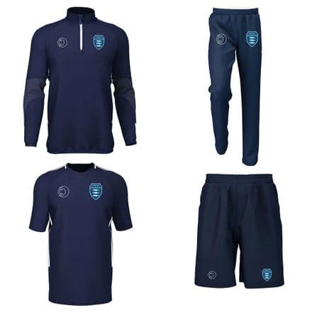 St Ives CC 1/4 Zip, Training Tee, Track B, Shorts Package