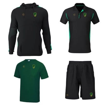 St Newlyn East CC Hoodie, Training Tee, Polo, Shorts Package