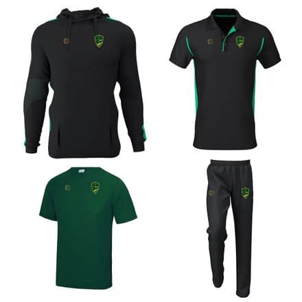 St Newlyn East CC Hoodie, Training Tee, Track B, Polo Package