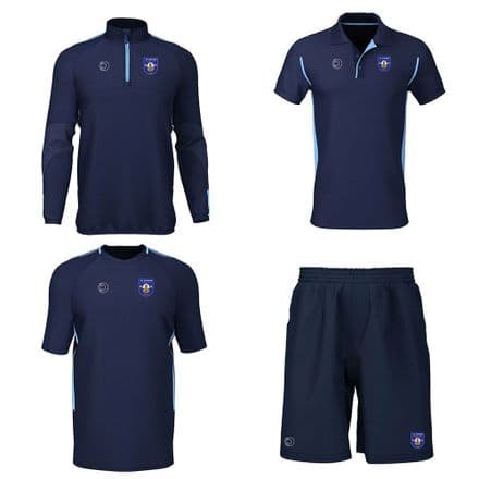 St Stephen CC 1/4 Zip, Training Tee, Polo, Shorts Package