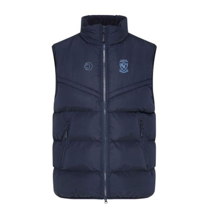 St Stephen CC Chevron Puffer Gilet