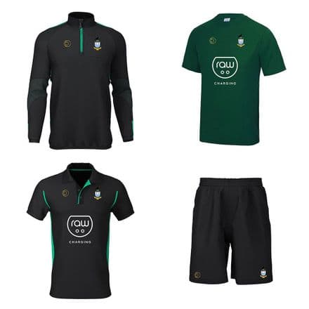 Tintagel CC 1/4 Zip, Training Tee, Polo, Shorts Package