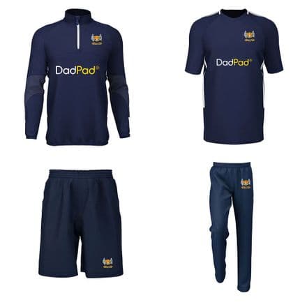 Truro CC 1/4 Zip, Training Tee, Track B, Shorts Package