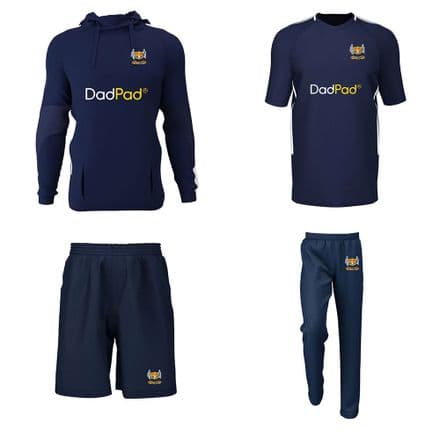 Truro CC Hoodie, Training Tee, Track B, Shorts Package