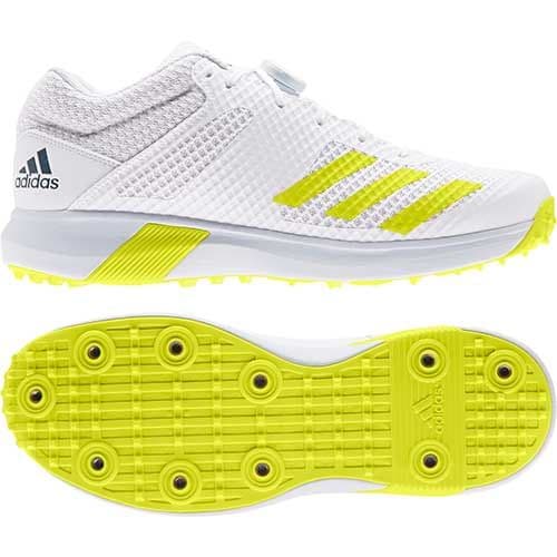 Vector Mid 20 Spike Cricket Shoes Yellow