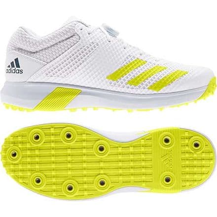Vector Mid 20 Spike Cricket Shoes Yellow